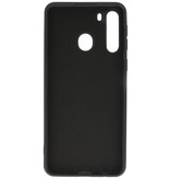 Custodia in TPU colore moda per Samsung Galaxy A21 nera