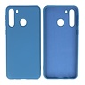 Custodia in TPU color fashion per Samsung Galaxy A21 Navy