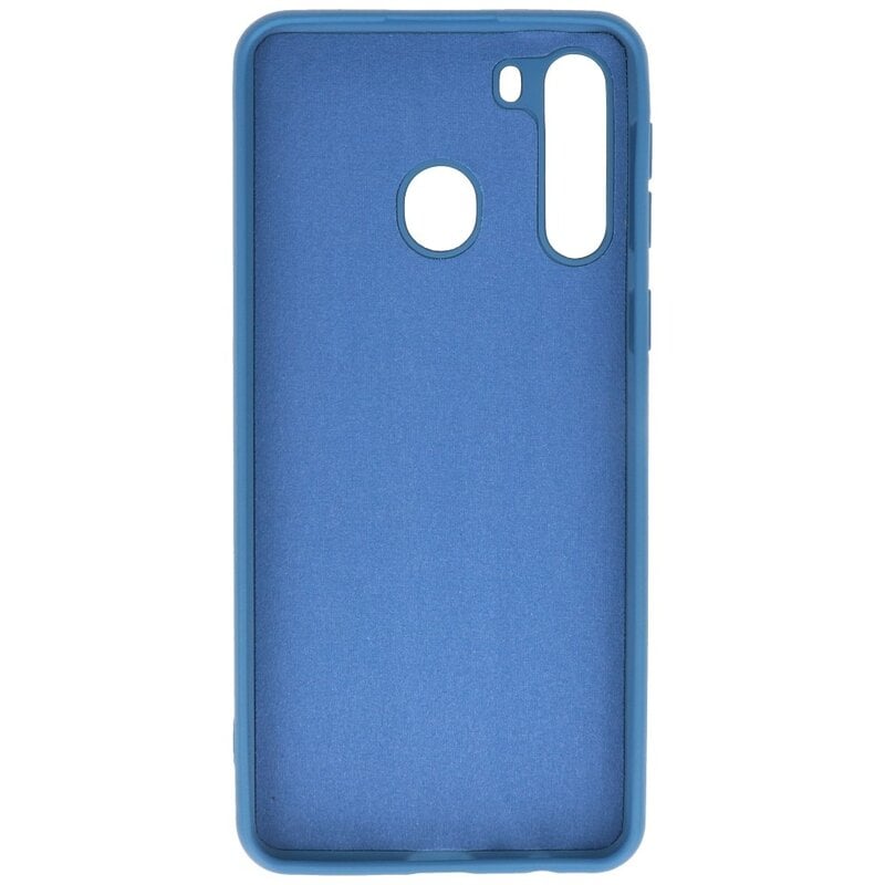 Custodia in TPU color fashion per Samsung Galaxy A21 Navy