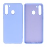 Carcasa Moda Color TPU Samsung Galaxy A21 Morado