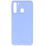 Custodia in TPU colore moda Samsung Galaxy A21 viola