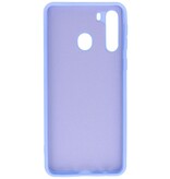 Custodia in TPU colore moda Samsung Galaxy A21 viola