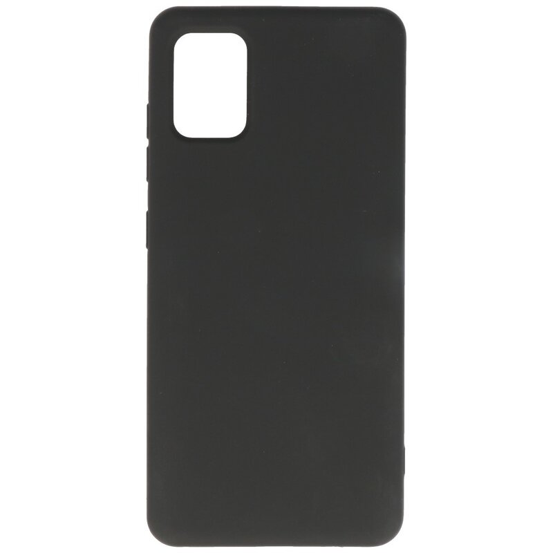 Custodia in TPU color moda per Samsung Galaxy A31 nera