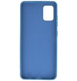 Mode Farbe TPU Fall Samsung Galaxy A31 Navy