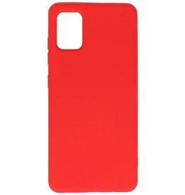 Carcasa Fashion Color TPU Samsung Galaxy A31 Rojo