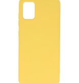 Fashion Color TPU Case Samsung Galaxy A31 Yellow