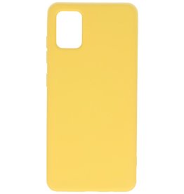 Carcasa Fashion Color TPU Samsung Galaxy A31 Amarillo