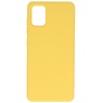 2.0mm Dikke Fashion Color TPU Hoesje Samsung Galaxy A31 Geel