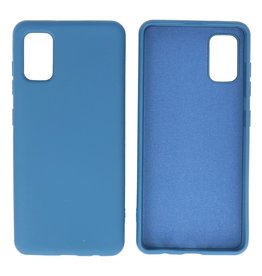 2.0mm Dikke Fashion Color TPU Hoesje Samsung Galaxy A41 Navy