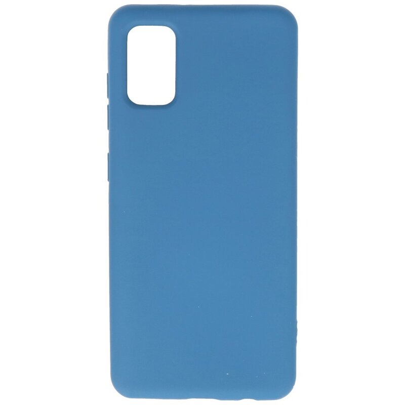 Mode Farbe TPU Fall Samsung Galaxy A41 Navy