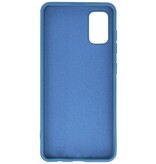 2.0mm Dikke Fashion Color TPU Hoesje Samsung Galaxy A41 Navy