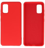 Fashion Color TPU Case Samsung Galaxy A41 Red