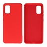 2.0mm Dikke Fashion Color TPU Hoesje Samsung Galaxy A41 Rood