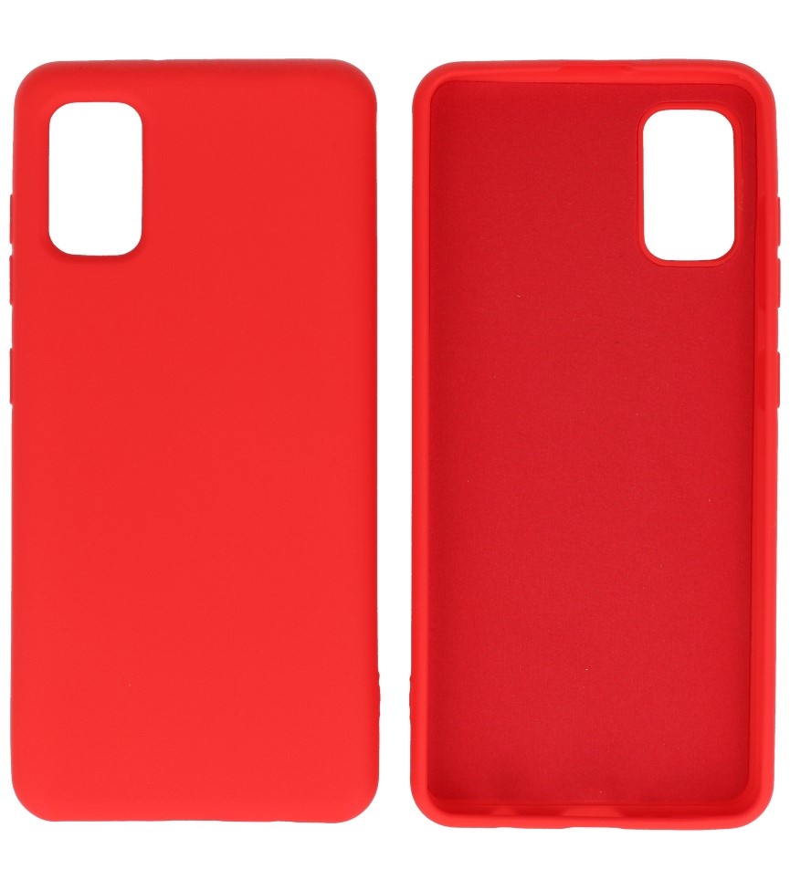 Carcasa Fashion Color TPU Samsung Galaxy A41 Rojo