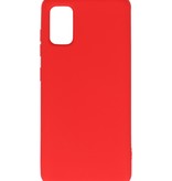 Fashion Color TPU Case Samsung Galaxy A41 Red