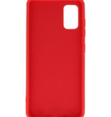 Custodia in TPU color moda per Samsung Galaxy A41 rossa