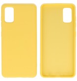 Carcasa Fashion Color TPU Samsung Galaxy A41 Amarillo