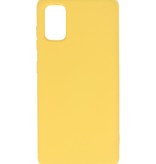 Carcasa Fashion Color TPU Samsung Galaxy A41 Amarillo