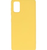 Mode Farbe TPU Fall Samsung Galaxy A41 Gelb