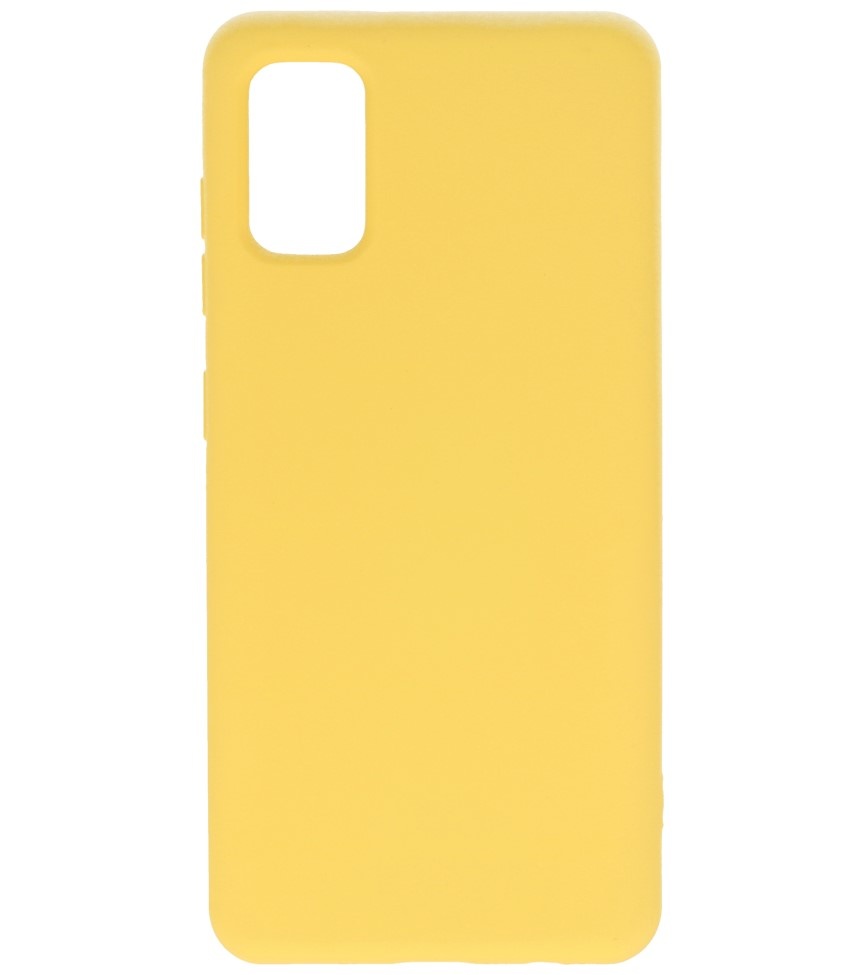 Carcasa Fashion Color TPU Samsung Galaxy A41 Amarillo