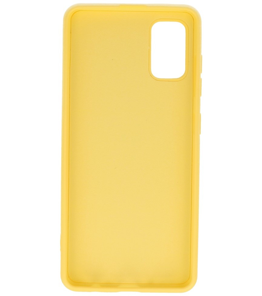 Carcasa Fashion Color TPU Samsung Galaxy A41 Amarillo