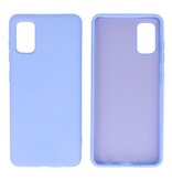2.0mm Dikke Fashion Color TPU Hoesje Samsung Galaxy A41 Paars
