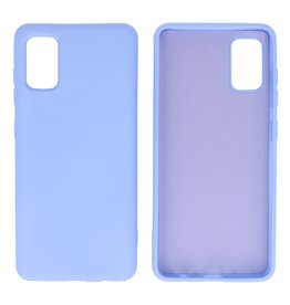 2.0mm Dikke Fashion Color TPU Hoesje Samsung Galaxy A41 Paars