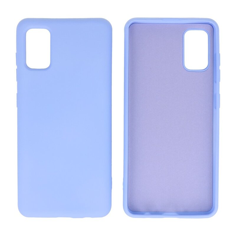 Custodia in TPU colore moda per Samsung Galaxy A41 viola