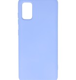 2.0mm Dikke Fashion Color TPU Hoesje Samsung Galaxy A41 Paars