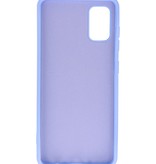 Custodia in TPU colore moda per Samsung Galaxy A41 viola