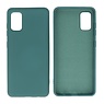 Custodia in TPU colore moda Samsung Galaxy A41 verde scuro