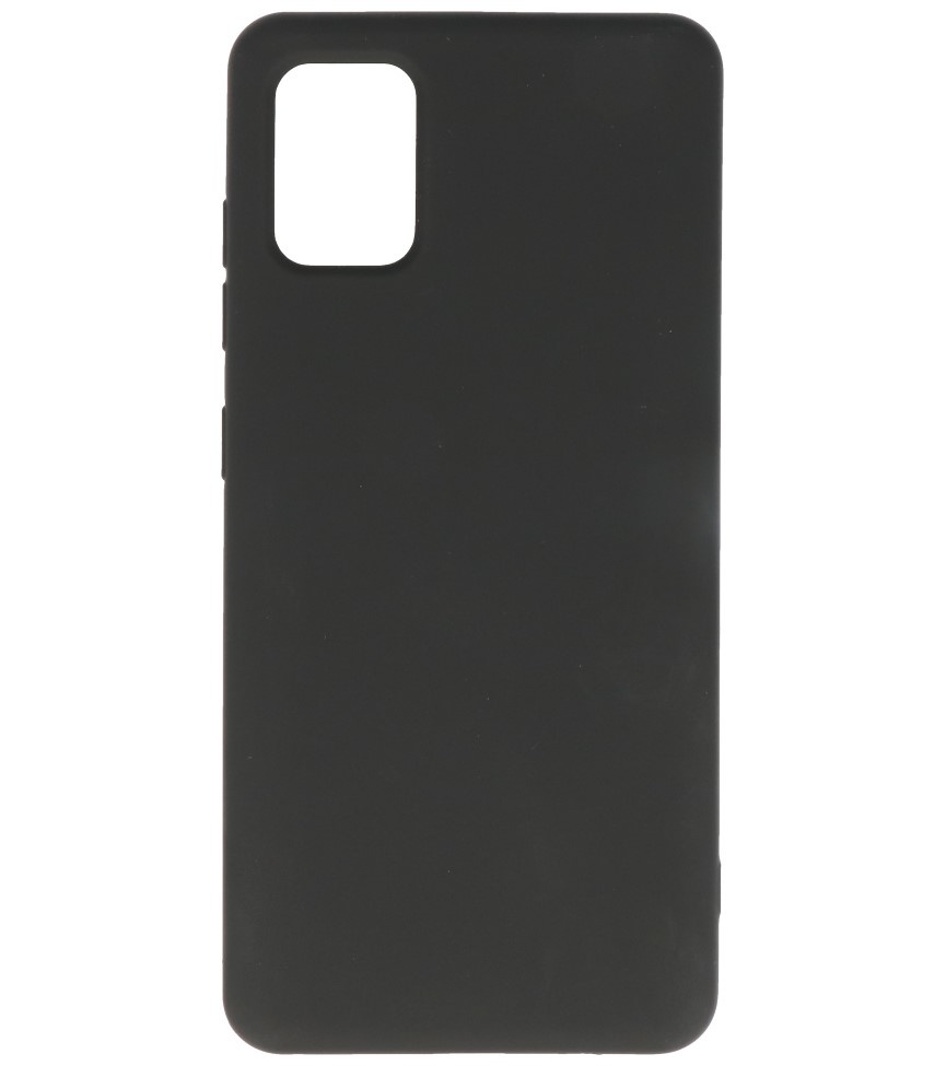 Custodia in TPU color moda per Samsung Galaxy A51 nera