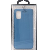 Coque en TPU Fashion Color Samsung Galaxy A51 Bleu Marine