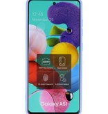 Coque en TPU Fashion Color Samsung Galaxy A51 Violet