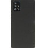 Coque en TPU Fashion Color Samsung Galaxy A71 Noir