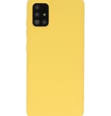 Mode Farbe TPU Fall Samsung Galaxy A71 Gelb