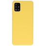 2.0mm Dikke Fashion Color TPU Hoesje Samsung Galaxy A71 Geel