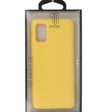 Fashion Color TPU Case Samsung Galaxy A71 Yellow