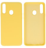 Carcasa Fashion Color TPU Samsung Galaxy A20s Amarillo