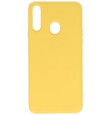 Fashion Color TPU Case Samsung Galaxy A20s Yellow
