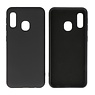 2.0mm Dikke Fashion Color TPU Hoesje Samsung Galaxy A20e Zwart