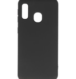 Estuche de TPU en color de moda Samsung Galaxy A20e Negro