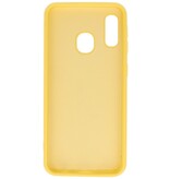 Carcasa Fashion Color TPU Samsung Galaxy A20e Amarillo
