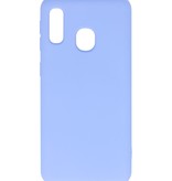Mode Farbe TPU Fall Samsung Galaxy A20e Lila