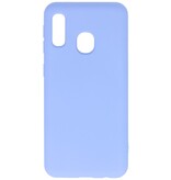 Mode Farbe TPU Fall Samsung Galaxy A20e Lila