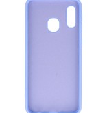 Custodia in TPU colore moda per Samsung Galaxy A20e viola