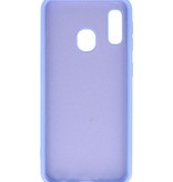 Fashion Color TPU Case Samsung Galaxy A20e Purple