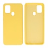 Fashion Color TPU Case Samsung Galaxy A21s Yellow