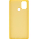 Carcasa Fashion Color TPU Samsung Galaxy A21s Amarillo