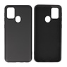 2.0mm Dikke Fashion Color TPU Hoesje Samsung Galaxy M31 Zwart